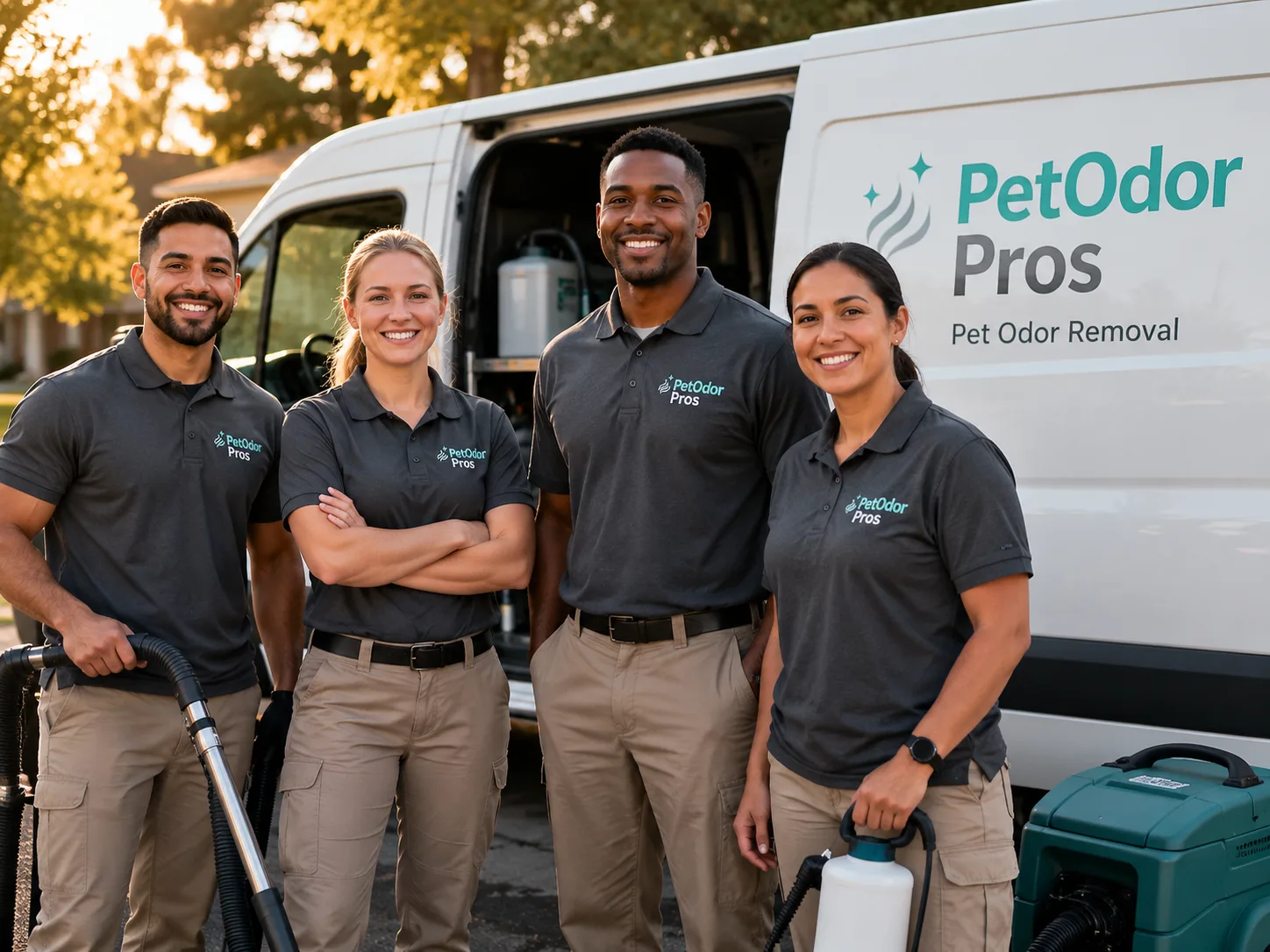 Pet Odor Removal team serving Oblong, IL